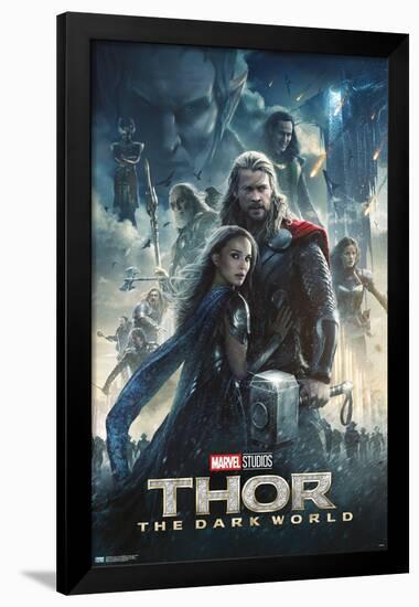 Marvel Thor: The Dark World - Group One Sheet-Trends International-Framed Poster