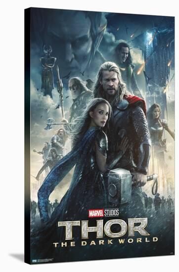 Marvel Thor: The Dark World - Group One Sheet-Trends International-Stretched Canvas