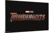 Marvel Thunderbolts - Logo-Trends International-Mounted Poster