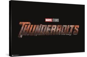 Marvel Thunderbolts - Logo-Trends International-Stretched Canvas