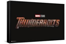 Marvel Thunderbolts - Logo-Trends International-Framed Stretched Canvas