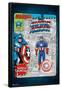 Marvel Toy Vault - Captain America-Trends International-Framed Poster