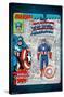 Marvel Toy Vault - Captain America-Trends International-Stretched Canvas