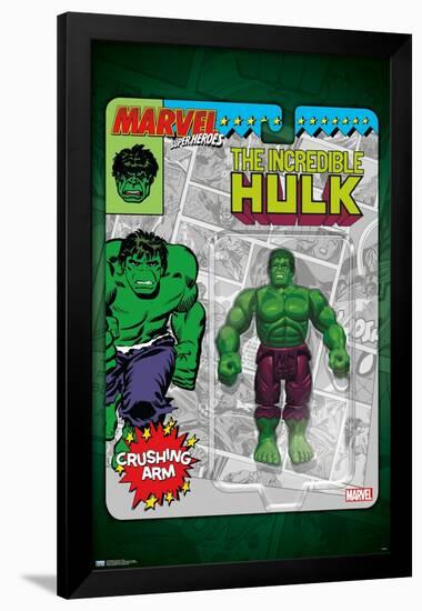 Marvel Toy Vault - Hulk-Trends International-Framed Poster