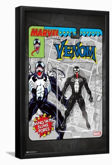 Marvel Toy Vault - Venom-Trends International-Framed Poster