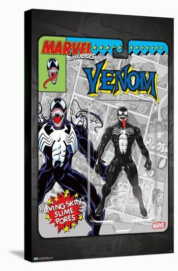 Marvel Toy Vault - Venom-Trends International-Stretched Canvas
