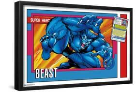 Marvel Trading Cards - Beast-Trends International-Framed Poster