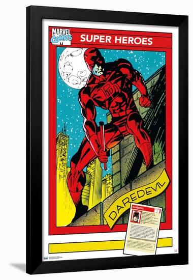 Marvel Trading Cards - Daredevil-Trends International-Framed Poster