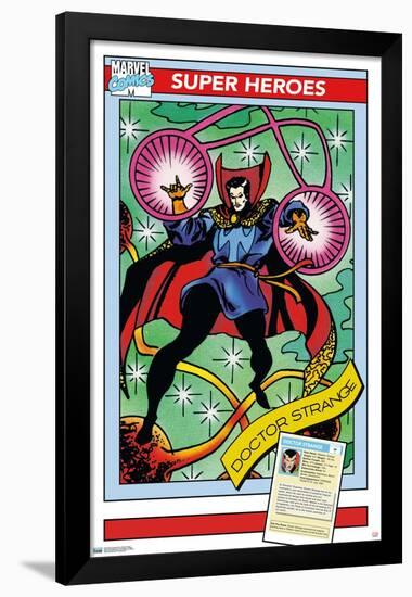 Marvel Trading Cards - Doctor Strange-Trends International-Framed Poster