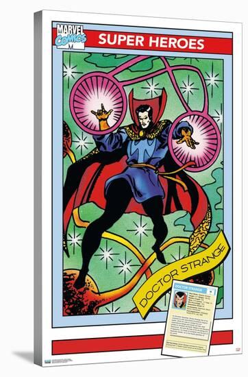 Marvel Trading Cards - Doctor Strange-Trends International-Stretched Canvas