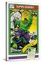 Marvel Trading Cards - Hulk-Trends International-Stretched Canvas