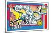 Marvel Trading Cards - Iceman-Trends International-Mounted Poster