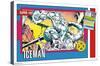 Marvel Trading Cards - Iceman-Trends International-Stretched Canvas