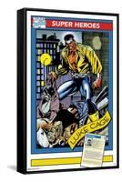 Marvel Trading Cards - Luke Cage-Trends International-Framed Stretched Canvas