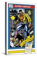 Marvel Trading Cards - Luke Cage-Trends International-Stretched Canvas