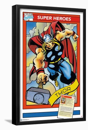 Marvel Trading Cards - Thor-Trends International-Framed Poster