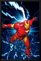 Marvel Two-In-One No.9 Marvel Adventures Iron Man Cover: Iron Man-Michael Golden-Lamina Framed Poster