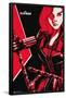 Marvel Universe - Black Widow - Red-Trends International-Framed Poster