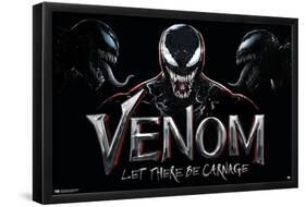 Marvel Venom: Let There be Carnage - Collage-Trends International-Framed Poster