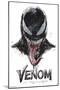 Marvel Venom: Let There be Carnage - Illustration with Tongue-Trends International-Mounted Poster