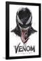 Marvel Venom: Let There be Carnage - Illustration with Tongue-Trends International-Framed Poster