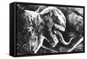 Marvel Venom: Let There be Carnage - Sketch-Trends International-Framed Stretched Canvas