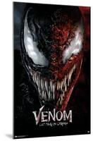 Marvel Venom: Let There be Carnage - Split Face One Sheet-Trends International-Mounted Poster