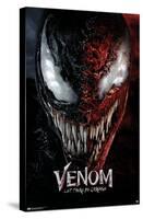 Marvel Venom: Let There be Carnage - Split Face One Sheet-Trends International-Stretched Canvas