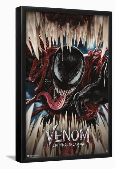 Marvel Venom: Let There be Carnage - Teaser-Trends International-Framed Poster