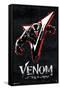 Marvel Venom: Let There be Carnage - V Graphic-Trends International-Framed Stretched Canvas