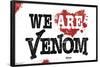 Marvel Venom: Let There be Carnage - We Are Venom Heart-Trends International-Framed Poster