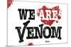 Marvel Venom: Let There be Carnage - We Are Venom Heart-Trends International-Mounted Poster