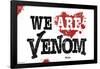 Marvel Venom: Let There be Carnage - We Are Venom Heart-Trends International-Framed Poster