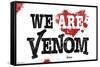 Marvel Venom: Let There be Carnage - We Are Venom Heart-Trends International-Framed Stretched Canvas