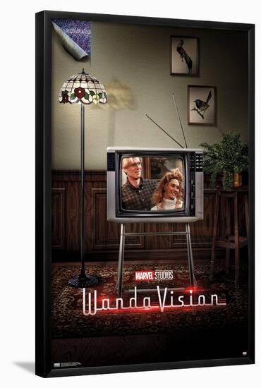 Marvel WandaVision - 80's One Sheet-Trends International-Framed Poster