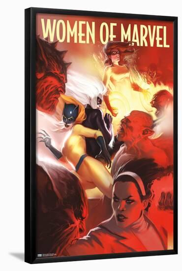 Marvel - Women of Marvel - Group-Trends International-Framed Poster