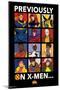 Marvel X-Men '97 - Previously On The X-Men-Trends International-Mounted Poster