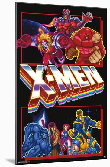 Marvel X-Men Game - Battle-Trends International-Mounted Poster