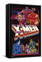 Marvel X-Men Game - Battle-Trends International-Framed Stretched Canvas