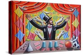 Marvellous Marvo Making Magic, 2017, tinted gesso on wood-PJ Crook-Stretched Canvas