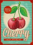 Vintage Styled Fresh Plums-Marvid-Art Print