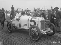 Driver and No.5 Racecar, Tacoma Speedway, Circa 1919-Marvin Boland-Giclee Print
