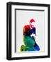 Marvin Gaye Watercolor-Lana Feldman-Framed Art Print