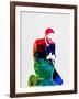 Marvin Gaye Watercolor-Lana Feldman-Framed Art Print