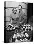 Marvin Sands and His Wife Marilyn with their Wine. Ceo of Canandaigua Industries. Canandaigua, Ny-null-Stretched Canvas