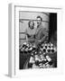 Marvin Sands and His Wife Marilyn with their Wine. Ceo of Canandaigua Industries. Canandaigua, Ny-null-Framed Photographic Print