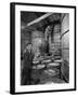 Marvin Sands and His Wife Operating their Own Laboratory for Wine Making-null-Framed Photographic Print