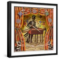 MARVO THE MARVELLOUS MAGICIAN , 2017-PJ Crook-Framed Giclee Print