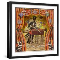 MARVO THE MARVELLOUS MAGICIAN , 2017-PJ Crook-Framed Giclee Print