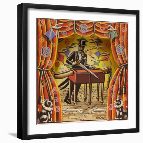 MARVO THE MARVELLOUS MAGICIAN , 2017-PJ Crook-Framed Giclee Print